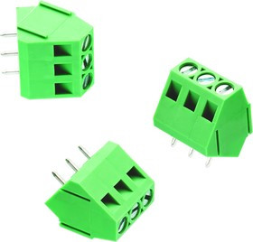 691211720003, Fixed Terminal Blocks WR-TBL 300VAC 10A 3P Straight
