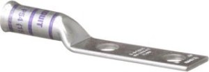 LCCF3/0-12-X, TERMINAL, COMPRESSION LUG, 1/2", 3/0AWG
