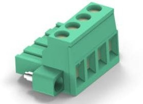 796858-2, Pluggable Terminal Blocks PLUG 2 POS R/A 5mm