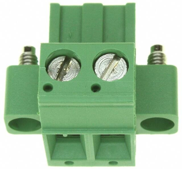 796858-2, Pluggable Terminal Blocks PLUG 2 POS R/A 5mm