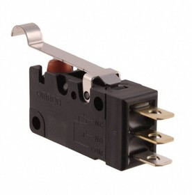 D2VW-01L3-1HS, Basic / Snap Action Switches SIM RLLR LEVER TERM D2VW-01L3-1HS, Basic / Snap Action Switches SIM RLLR LEVER TERM