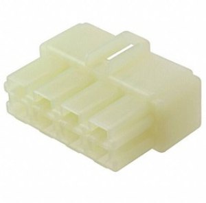 172135-1, Conn Housing RCP 8 POS 9mm Crimp ST Cable Mount Natural Bag 172135-1, Conn Housing RCP 8 POS 9mm Crimp ST Cable Mount Natural Bag