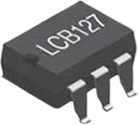 LCB127S, Relay SSR 50mA 1.5V DC-IN 0.2A 250V AC/DC-OUT 6-Pin PDIP SMD Tube