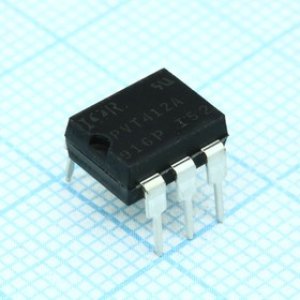 PVT412APBF, Опто твердотельное реле, MOSFET, однополярное, нормально разомкнутое 0-400В 240мА AC, 360мА DC PVT412APBF, Опто твердотельное реле, MOSFET, однополярное, нормально разомкнутое 0-400В 240мА AC, 360мА DC