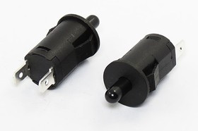 Микропереключатель, 3А, переключение ON-(OFF), PBS-29C, 220В, d15