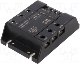 SR3-4415, Реле: полупроводниковое, Uупр: 90-240ВAC, 15А, 48-480ВAC, 3-фазный
