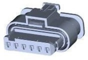 1-1718646-1, Корпус Автомобильного Разъема, MCON, Гнездо, 6 вывод(-ов), AMP MCON Series Socket Contacts 1-1718646-1, Корпус Автомобильного Разъема, MCON, Гнездо, 6 вывод(-ов), AMP MCON Series Socket Contacts