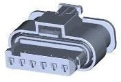 1-1718646-1, Корпус Автомобильного Разъема, MCON, Гнездо, 6 вывод(-ов), AMP MCON Series Socket Contacts 1-1718646-1, Корпус Автомобильного Разъема, MCON, Гнездо, 6 вывод(-ов), AMP MCON Series Socket Contacts