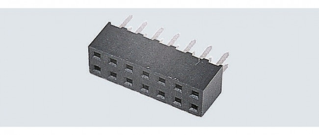 M22-7140842, PCB Receptacle, вертикальный, Board-to-Board, 2 мм, 2 ряд(-ов), 16 контакт(-ов)