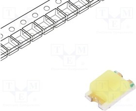 RF-WNB170DS-DD-BZ, LED; SMD; 0805; white cold; 120?330mcd; 140°; 5mA; 2.6?3.4V