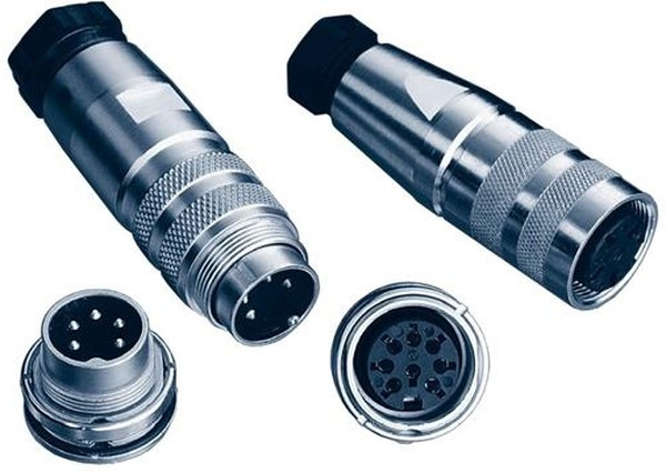 C091-31S0061002, Разъем: M16, гнездо, "папа", пайка, PIN: 6, 5А, 300В, IP65, IP67