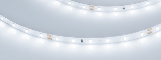 Светодиодная лента RT-A60-8mm 24V Cool 8K 5 м 016147(2)
