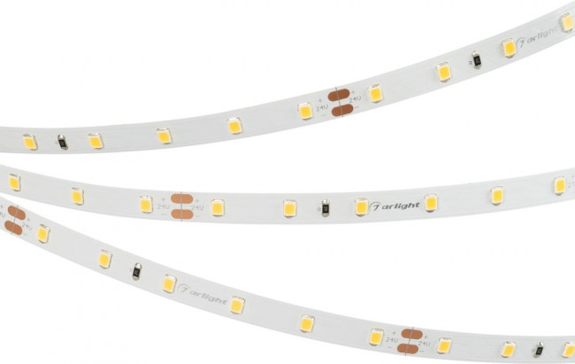 Светодиодная лента RT-A60-8mm 24V Cool 8K 5 м 016147(2)
