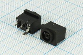 Гнездо питания DC P1.2D6.5, 4 контакта, на плату, PJ038C; №14123 гн пит DC P1,2D6,5\4C\\ плат\\PJ038C\