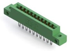 306-010-500-112, CARD EDGE CONN, SINGLE SIDE, 10POS, LUG