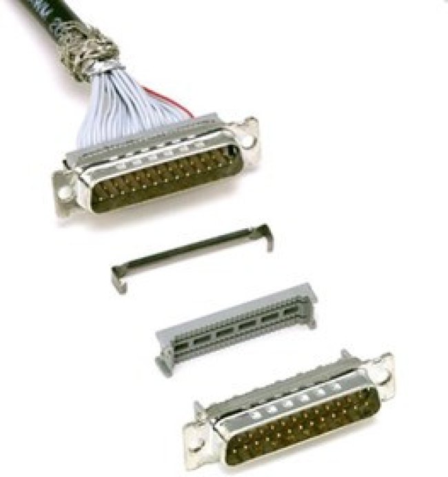 8209-7003, D-Sub Standard Connectors 9P D-SUB PLUG CONN LO-PRO CLSD CVR