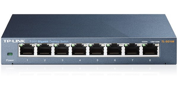 Коммутатор TP-LINK TL-SG108 Коммутатор TP-LINK TL-SG108