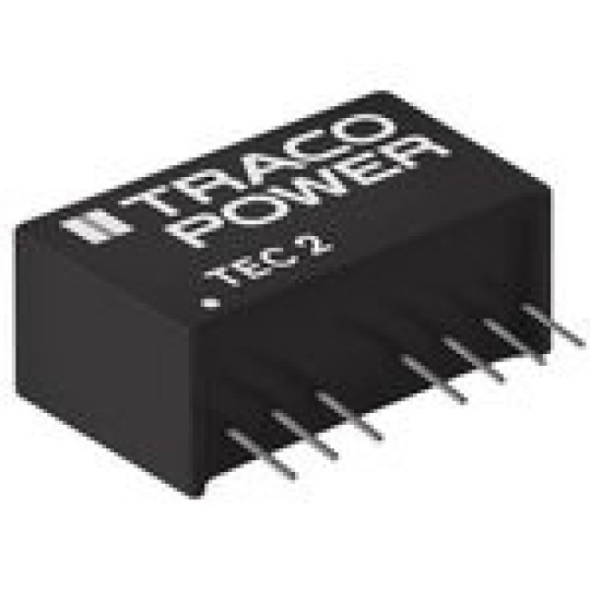 TEC2-2423, Преобразователь DC/DC, 2Вт, Uвх 18-36В, Uвых 15ВDC, Iвых 37мА
