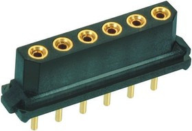 M80-8400642, m80 Series Straight Through Hole Mount PCB Socket, 6-Contact, 1-Row, 2mm Pitch, Solder Termination M80-8400642, m80 Series Straight Through Hole Mount PCB Socket, 6-Contact, 1-Row, 2mm Pitch, Solder Termination