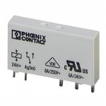 REL-MR- 24DC/21, Реле 1 переключ. 24VDC, 6A/250VAC SPDT
