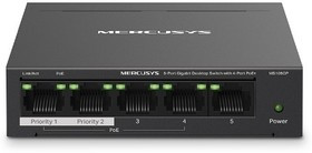 Mercusys MS105GP, Коммутатор