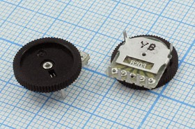 Резистор переменный поворотный 100к\B\11мм\\ YRV-R1001G22B1; №4544 РПвр 100к\B\11мм\\ YRV-R1001G22B1