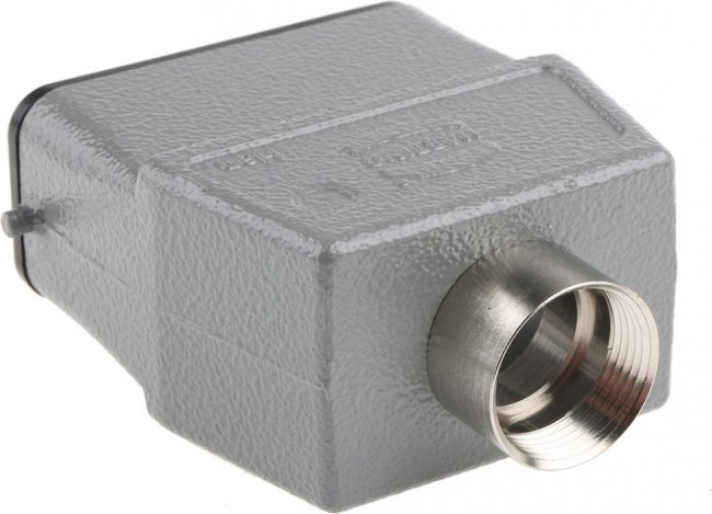 09200101440, Heavy Duty Power Connectors HAN10A PG13.5 TOPENT METAL HOOD