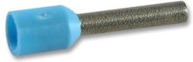 E2508-BLUE, Наконечник на провод, Один Провод, 14 AWG, 2.5 мм², 8 мм, Синий, Серия E