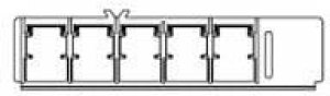 787614-1, Battery Contacts BAT INT,INS ASY W/TAB,5P,10.8V