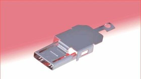 ZX40-A-SLDA, USB Connectors MICRO A PLUG SHIELD TOP FOR ZX40