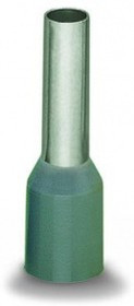 216-207, TERMINAL, FERRULE, 9.5X2.9MM, CRIMP GREY