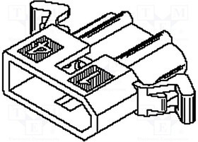 MX-1625-4P1, Разъем провод-плата, Standard .062", вилка / гнездо, PIN 4