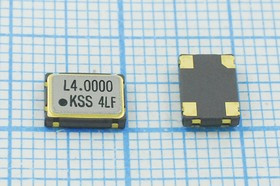 Кварцевый генератор 4.0МГц 3.3В,HCMOS/TTL в корпусе SMD 7x5мм гк 4000 \\SMD07050C4\T/CM\ 3,3В\FXO-31