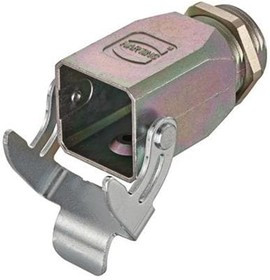 09620030102, Корпус: для разъемов HDC; Han® A; размер 3А; на провод; прямой