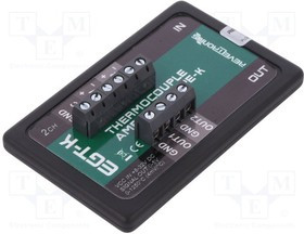 EGT-K-2-CH, Преобразователь: температуры, 8-32ВDC, OUT 1: 0-5В, 85x54x6м