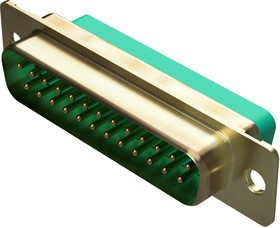 M24308/24-76F, HD-D SUB CONN, PLUG, DC, 62POS, SOLDER