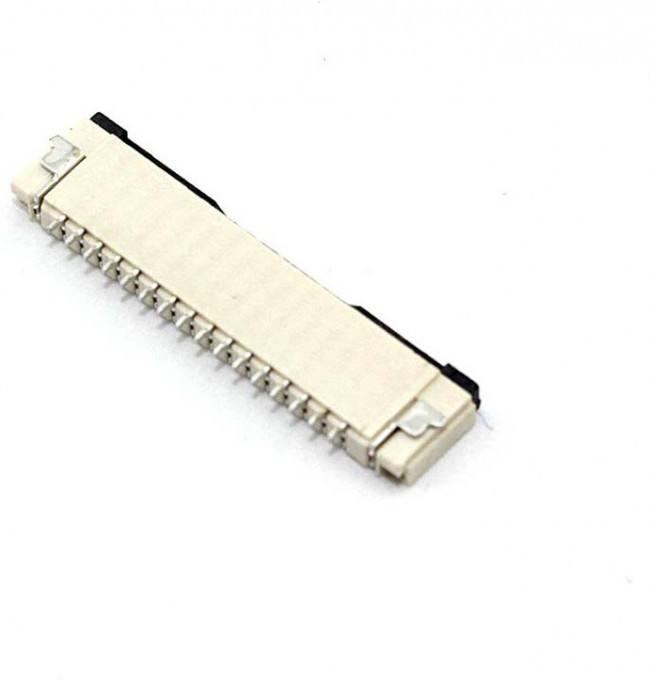 Разъем FPC Flip-Lock 1010-16RLGF 16 pin высота 1мм шаг 1мм