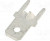 KEYS1286-ST, Наконечник: плоский, 5,2мм, 0,5мм, "папа", THT, латунь, луженые