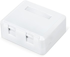 Корпус настенной розетки WR-MB-2 для установки 2-х вставок типа Keystone Jack бел. WRline 505220