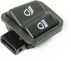 Переключатель клавишный, контакты 3C, 10А, 12В, ON-ON, YL2-11.01[СКУТЕР]