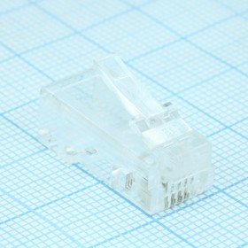 TP6P4C вилка (009) Long, TP6P4C вилка