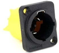 HPT-3-MD, Гнездо, питания AC, "папа", PIN: 3, 16А, 250В, термопласт, Серия: HPT HPT-3-MD, Гнездо, питания AC, "папа", PIN: 3, 16А, 250В, термопласт, Серия: HPT