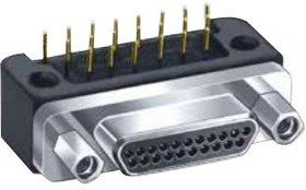 M83513/13-A02NP, MICRO D-SUB CONNECTOR, RECEPTACLE, 9POS