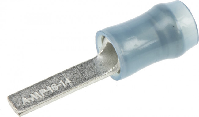 131330, Ножевая клемма, PIDG Series, 16AWG до 14AWG, 2.62 мм², Синий, Нейлон (Полиамид), 2.95мм x 0.8мм 131330, Ножевая клемма, PIDG Series, 16AWG до 14AWG, 2.62 мм², Синий, Нейлон (Полиамид), 2.95мм x 0.8мм