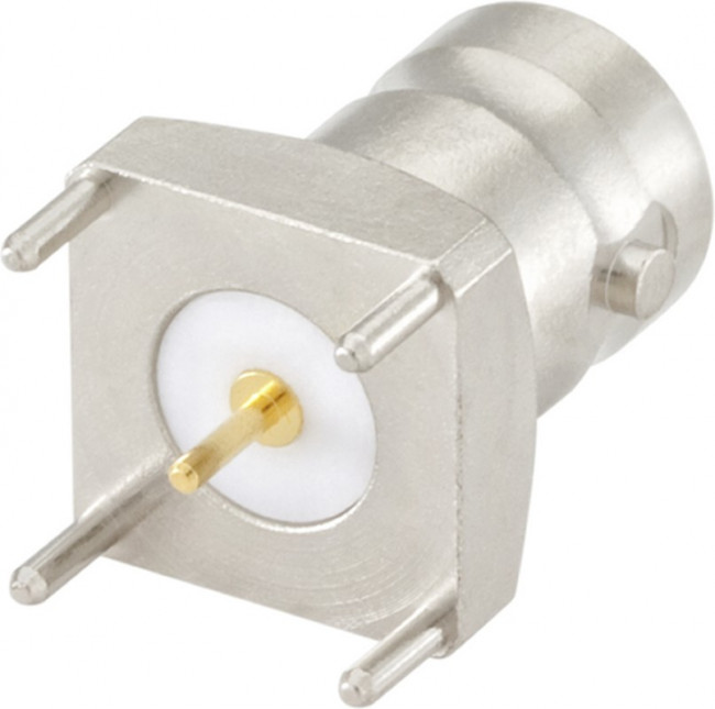 51K101-400A5, RF Connectors / Coaxial Connectors BNC Straight Jack PCB 50 Ohm