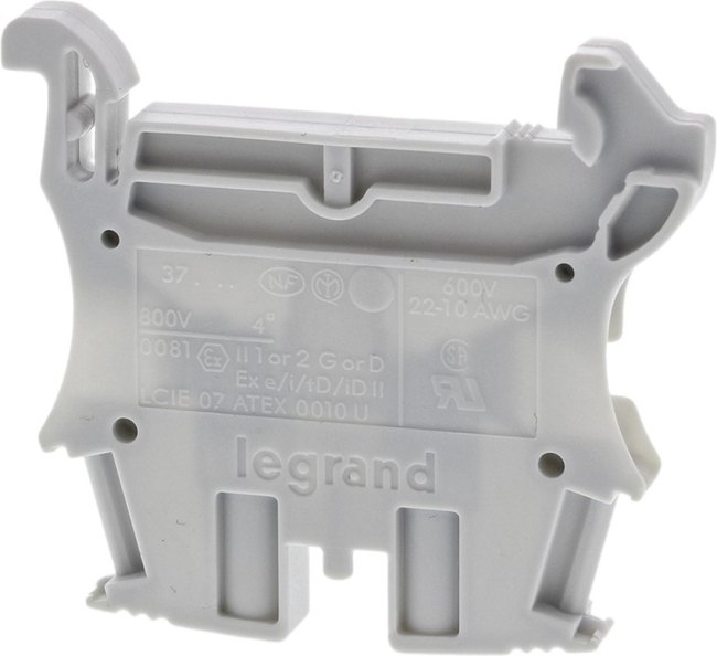 0 371 61, 371 Series Grey DIN Rail Terminal Block, 4mm², Single-Level, Screw Termination 0 371 61, 371 Series Grey DIN Rail Terminal Block, 4mm², Single-Level, Screw Termination