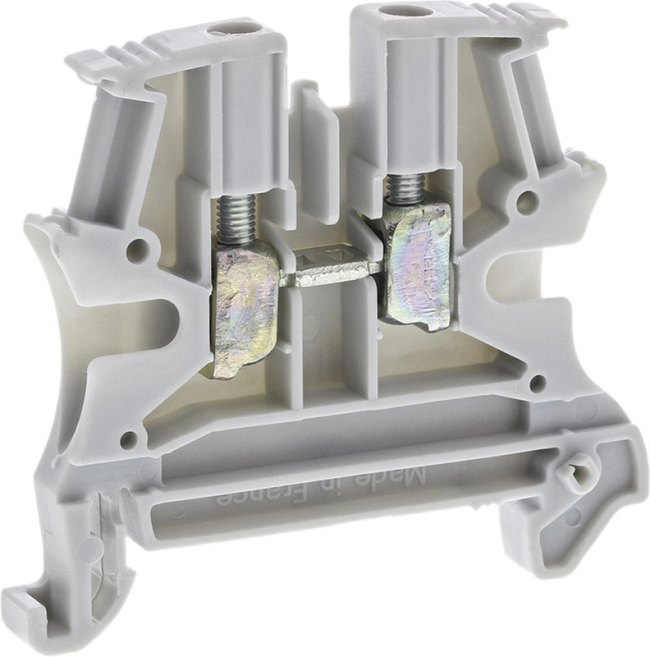 0 371 61, 371 Series Grey DIN Rail Terminal Block, 4mm², Single-Level, Screw Termination 0 371 61, 371 Series Grey DIN Rail Terminal Block, 4mm², Single-Level, Screw Termination