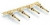 AT60-14-0144, Automotive Connectors STAMPED MALE CONTACT 14-16 AWG, AU PLATE