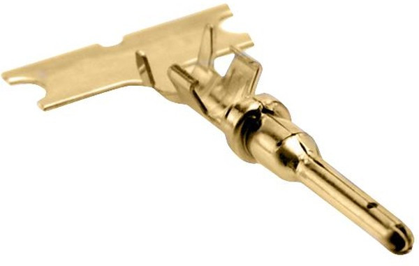 AT60-14-0144, Automotive Connectors STAMPED MALE CONTACT 14-16 AWG, AU PLATE