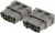 Socket contact insert, DD, 12 pole, unequipped, crimp connection, 09140123102